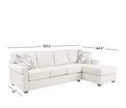 Arcadia 2 Piece LHF Sofa with RHF Chaise