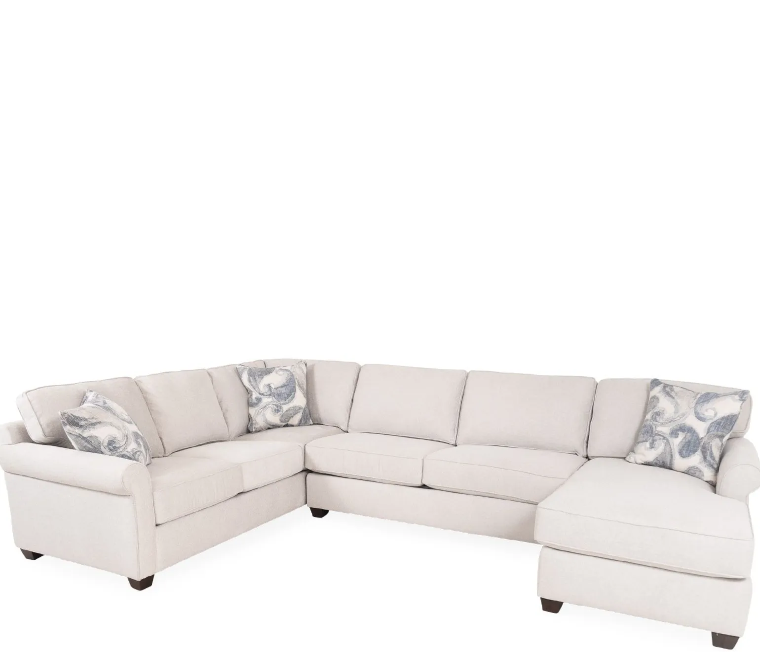 Arcadia 3 Piece Sectional - LHF Sofa, Armless Sofa, RHF Chaise