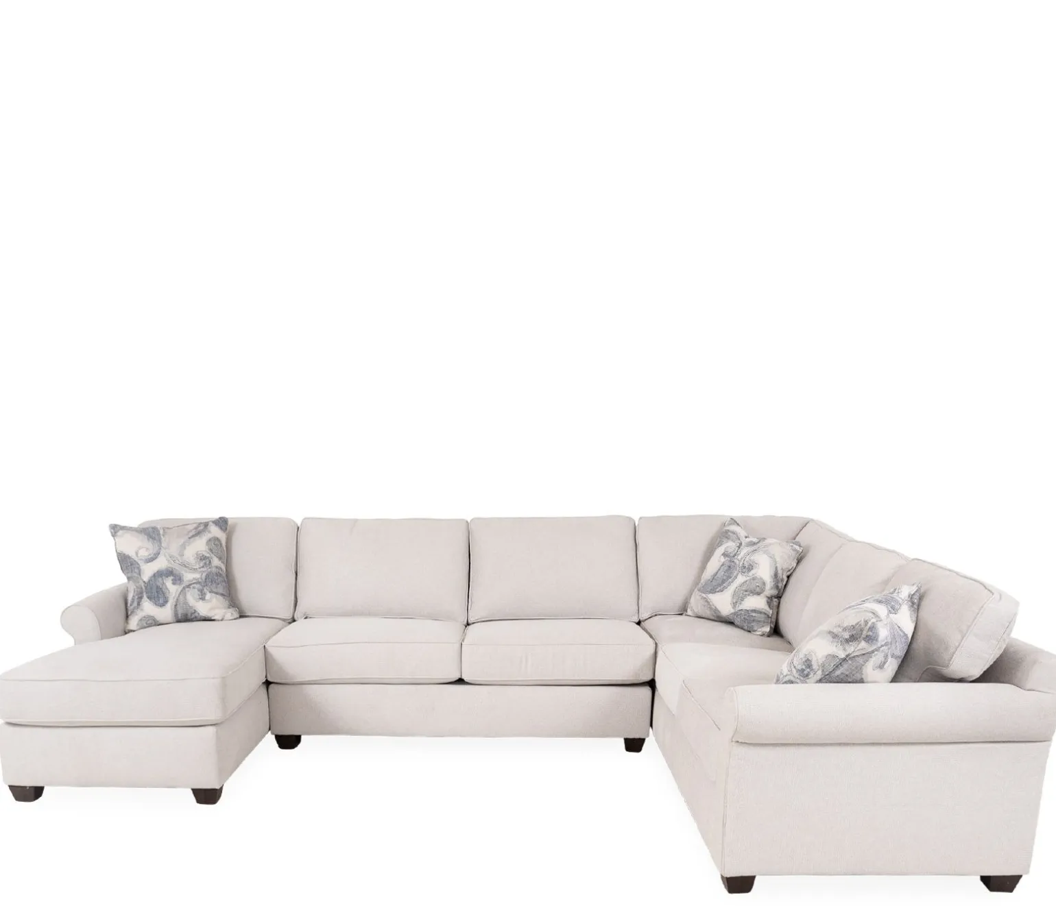 Arcadia 3 Piece Sectional - RHF Sofa, Armless Sofa, LHF Chaise