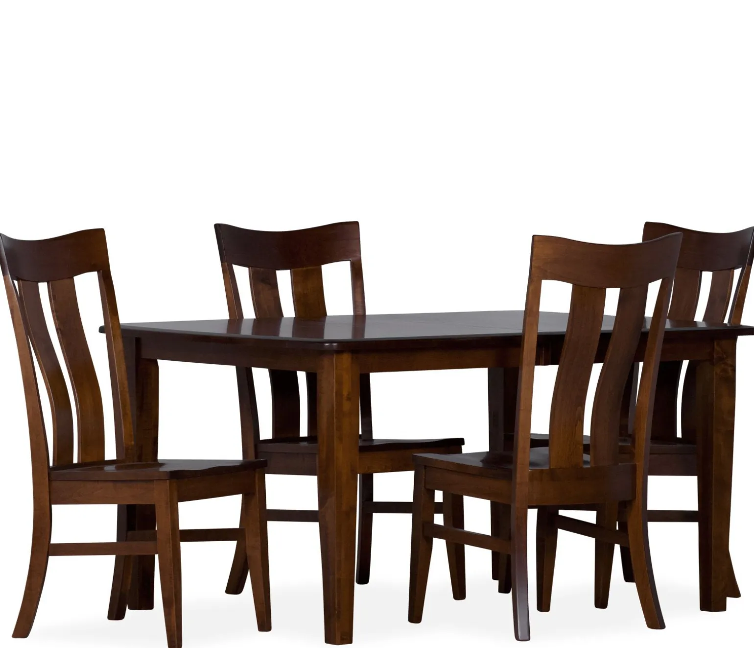 Arlington 5-Piece Dining Set w/ Double Panel Side Chairs