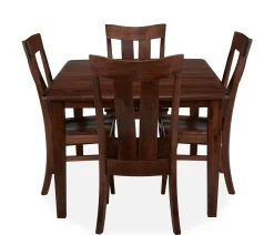 Arlington 5-Piece Dining Set w/ Double Panel Side Chairs