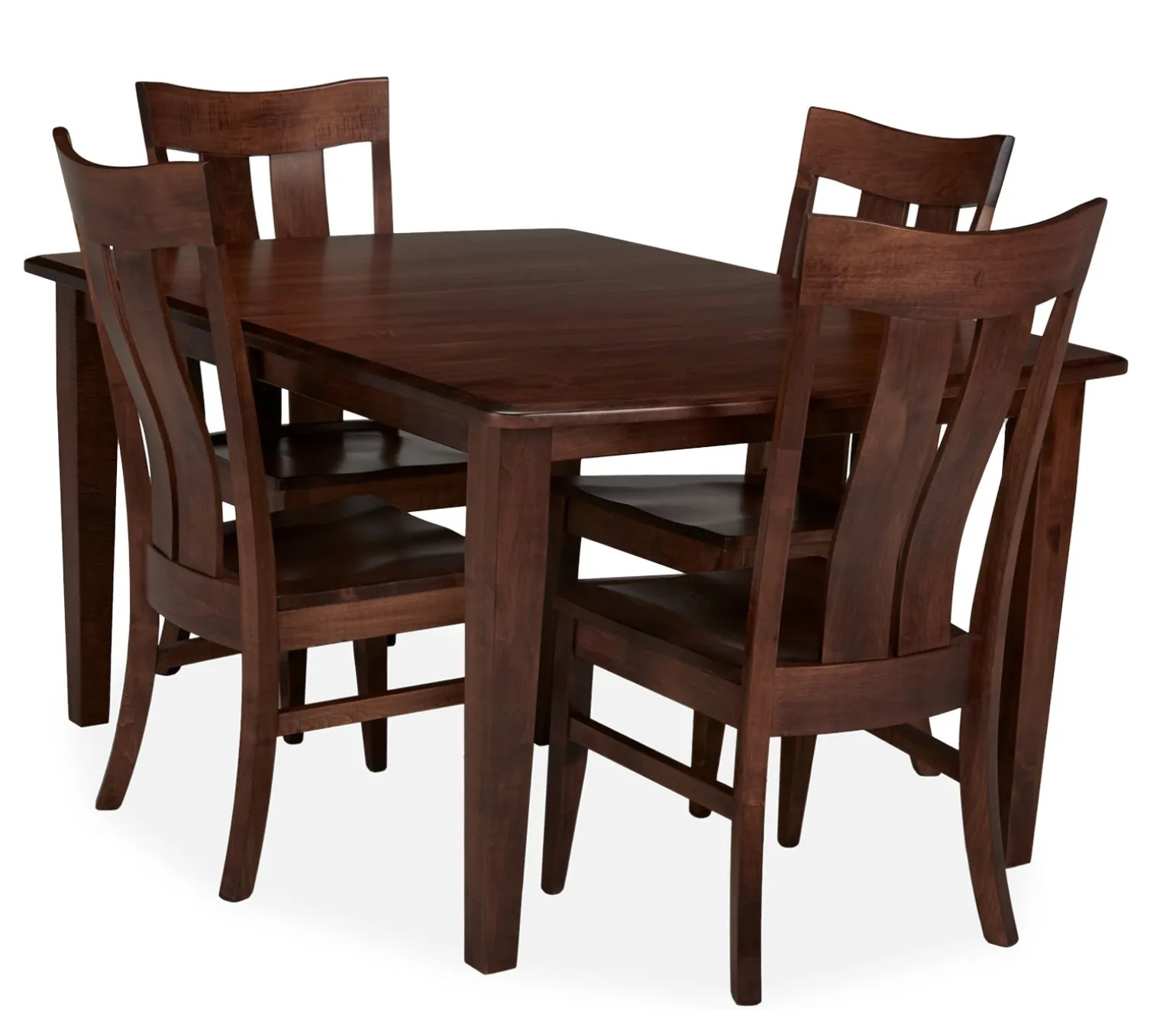Arlington 5-Piece Dining Set w/ Double Panel Side Chairs