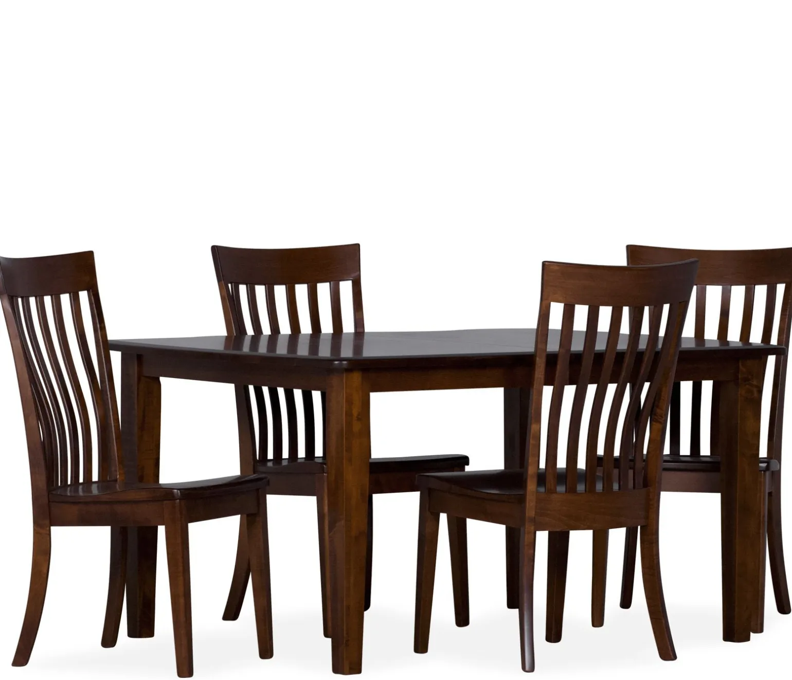 Arlington 5-Piece Dining Set w/ Slat Side Chairs