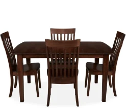 Arlington 5-Piece Dining Set w/ Slat Side Chairs