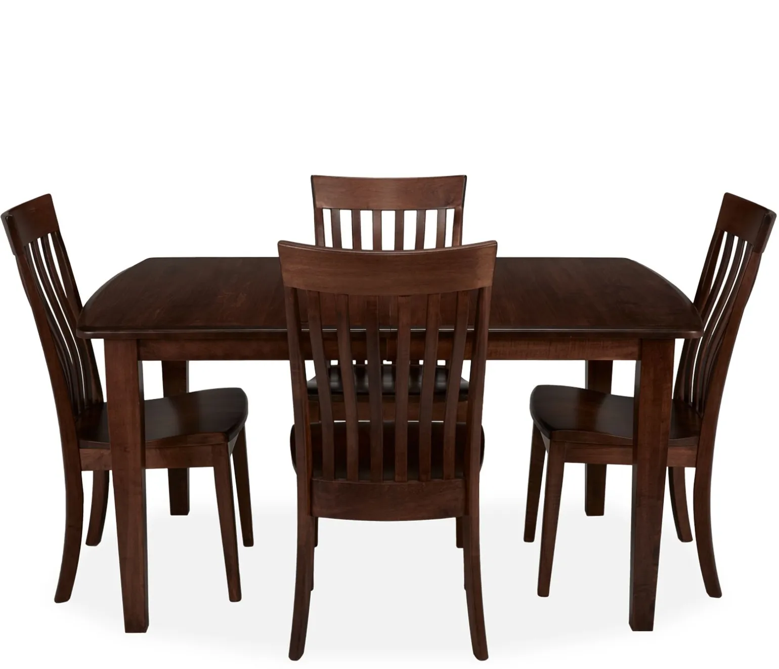 Arlington 5-Piece Dining Set w/ Slat Side Chairs