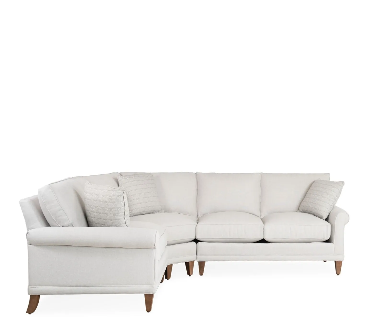Ashford 3-Piece Sectional - 2-Seat RSE/LSE & Wedge