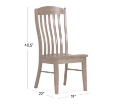 Ashmont Slat Side Chair - Maple Auburn