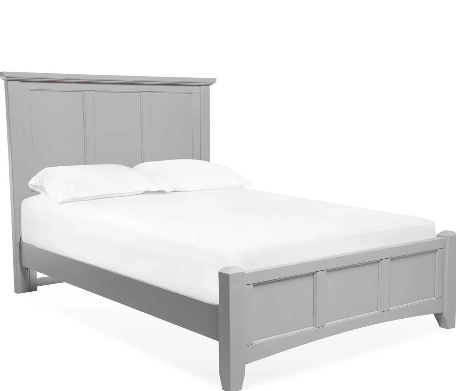 Atlantic King Panel Bed - Gray