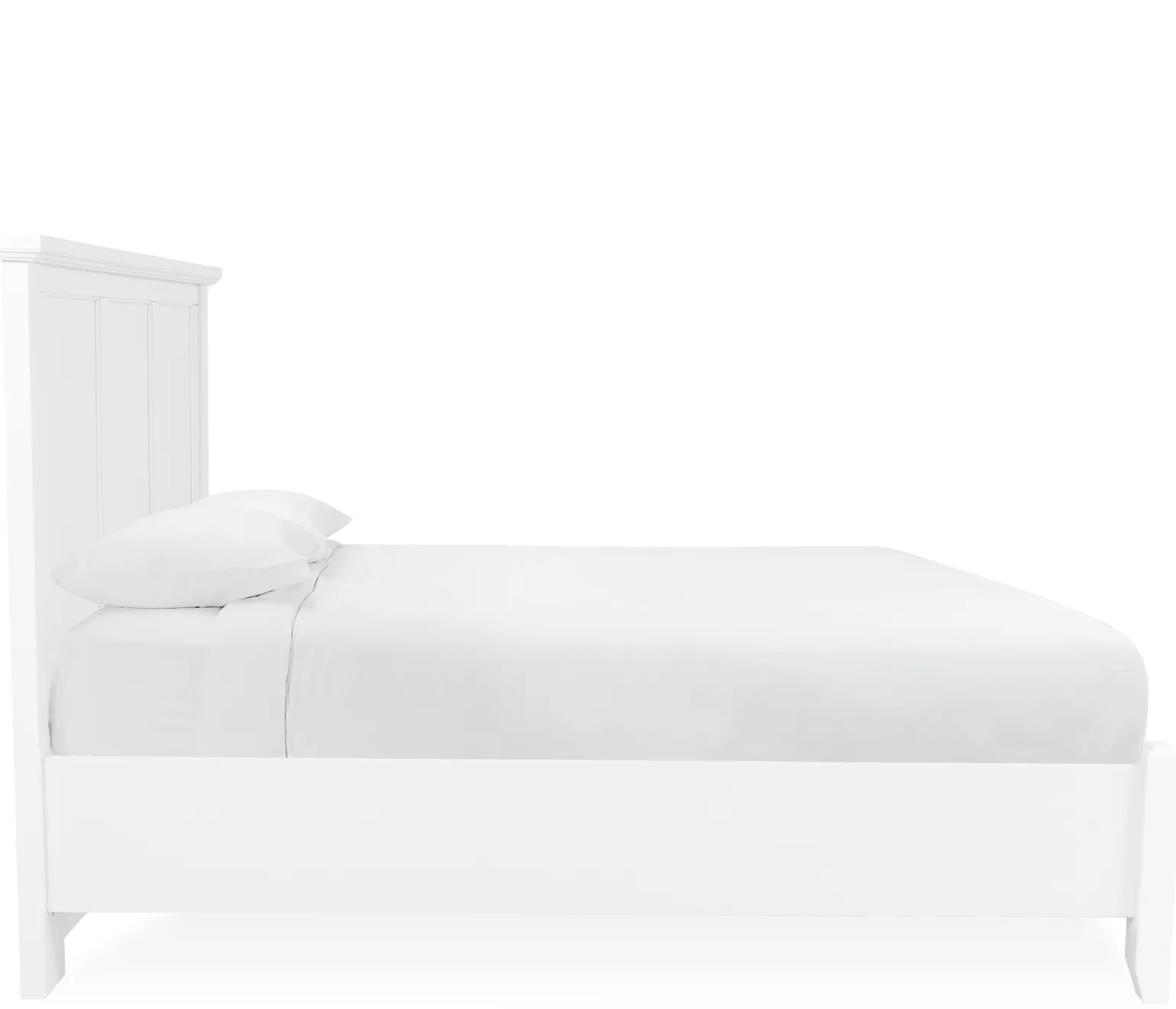 Atlantic King Platform Storage Bed - White