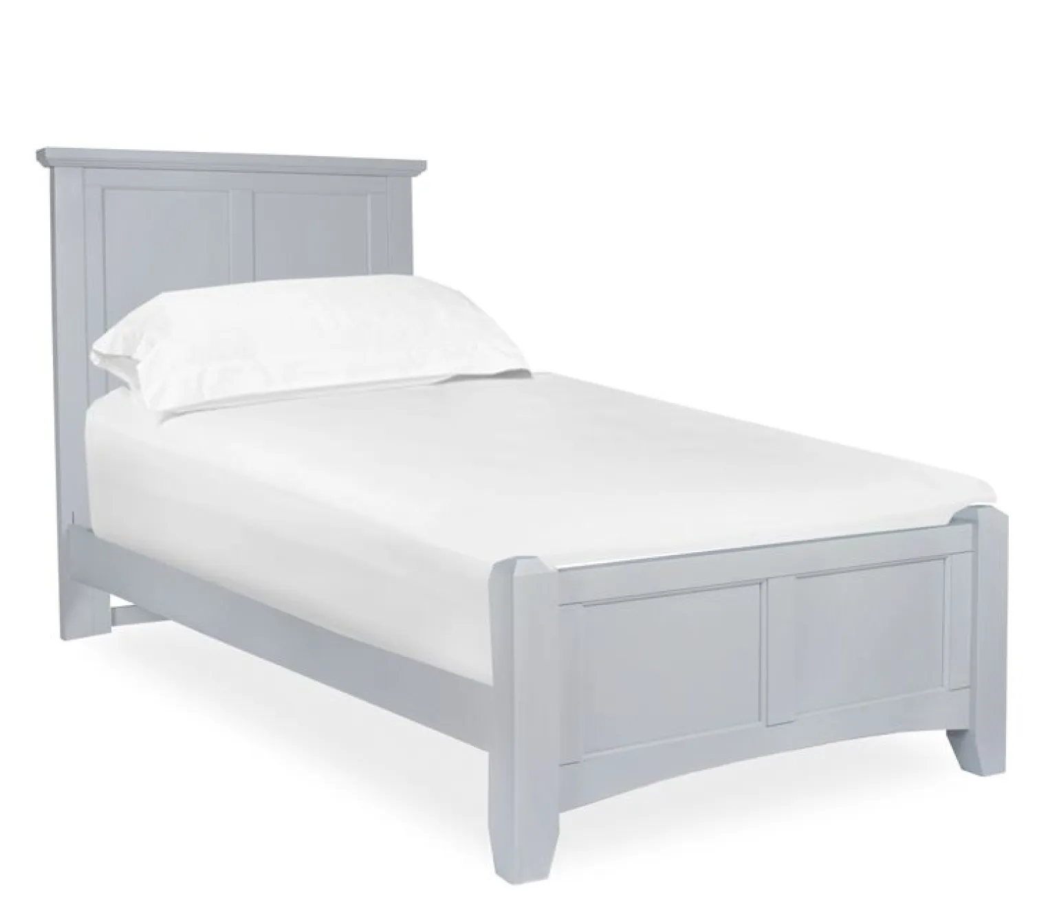 Atlantic Twin Panel Bed - Gray