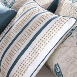 Bayside 6-Piece Reversible Coverlet Set - Full/Queen