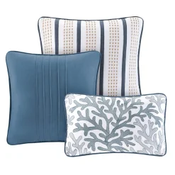 Bayside 6-Piece Reversible Coverlet Set - Full/Queen