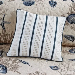Bayside 6-Piece Reversible Coverlet Set - Full/Queen