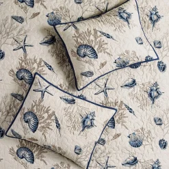 Bayside 6-Piece Reversible Coverlet Set - Full/Queen