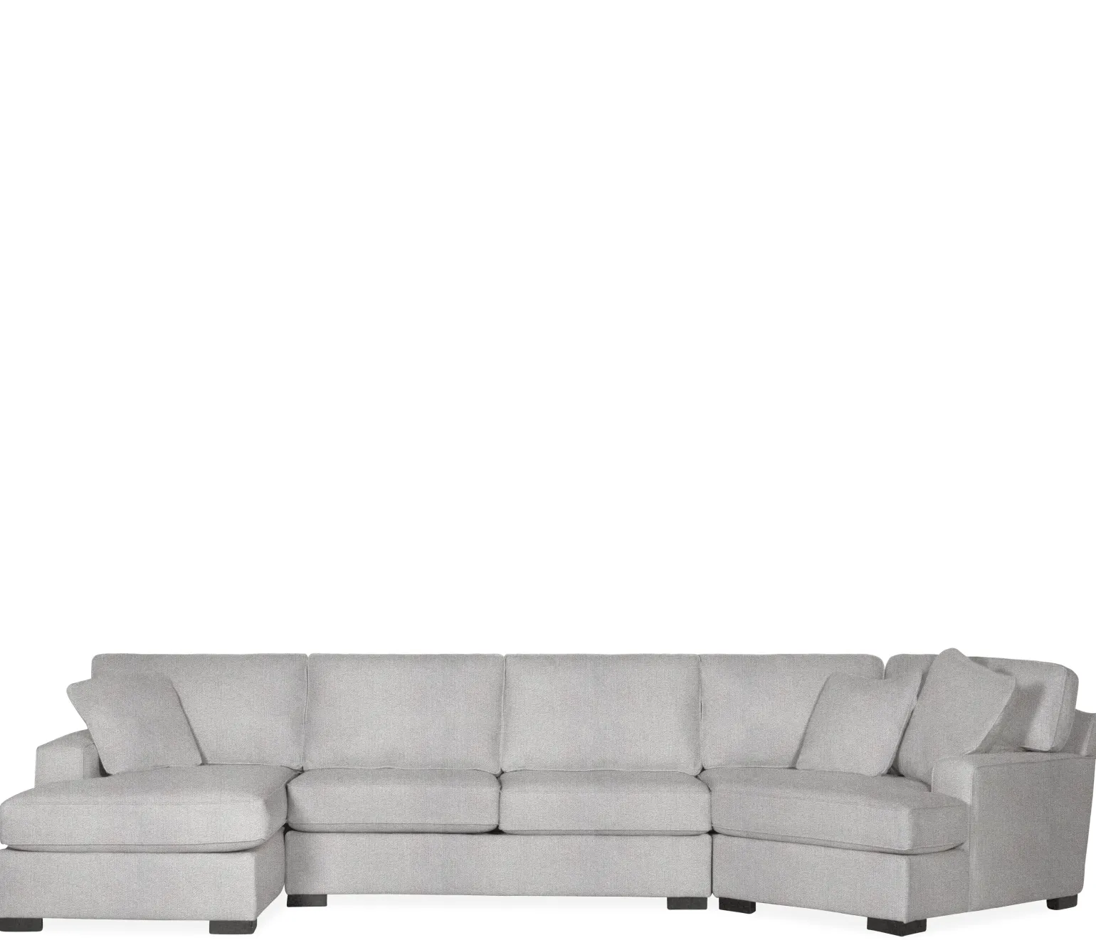 Bedford 3-Piece Sectional - LHF Chaise, Armless Apt. Sofa, RHF Cuddler