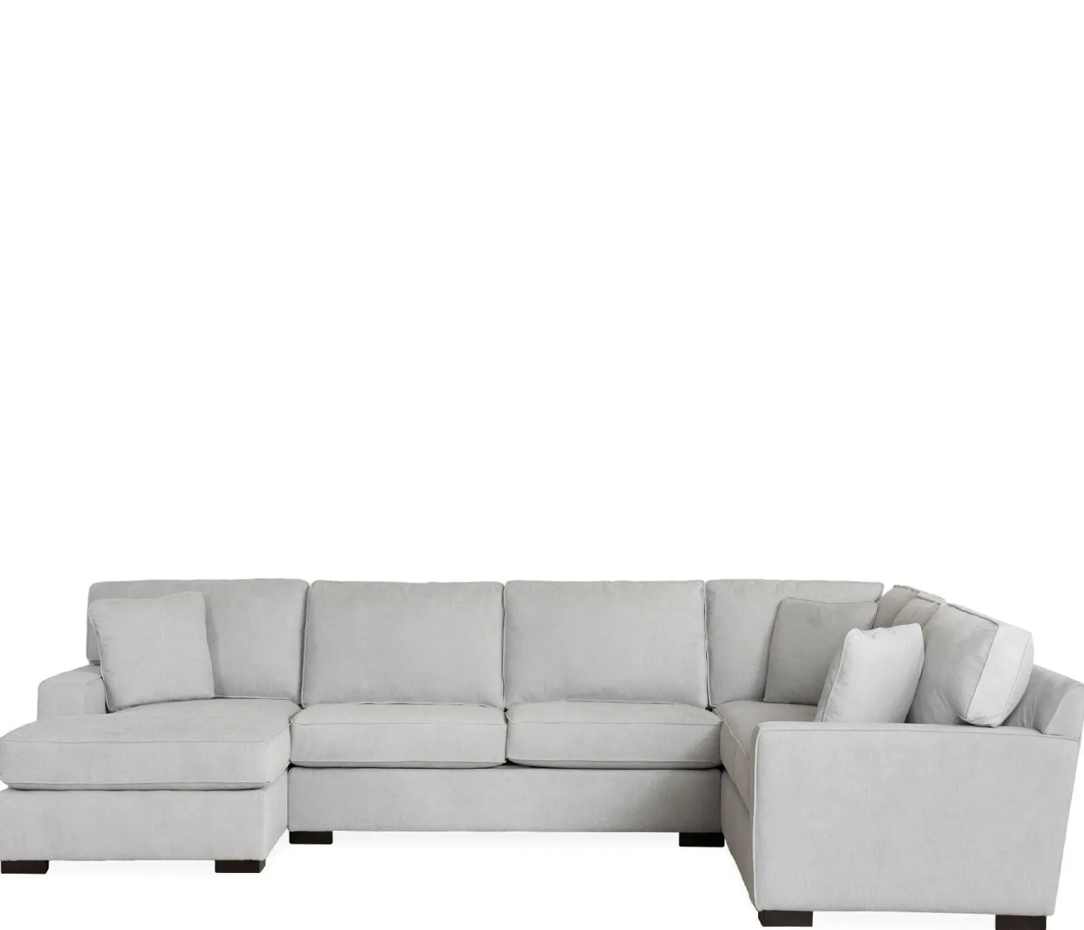 Bedford 3-Piece Sectional - RHF Sofa Sectional, Armless Apt Sofa, & LHF Chaise