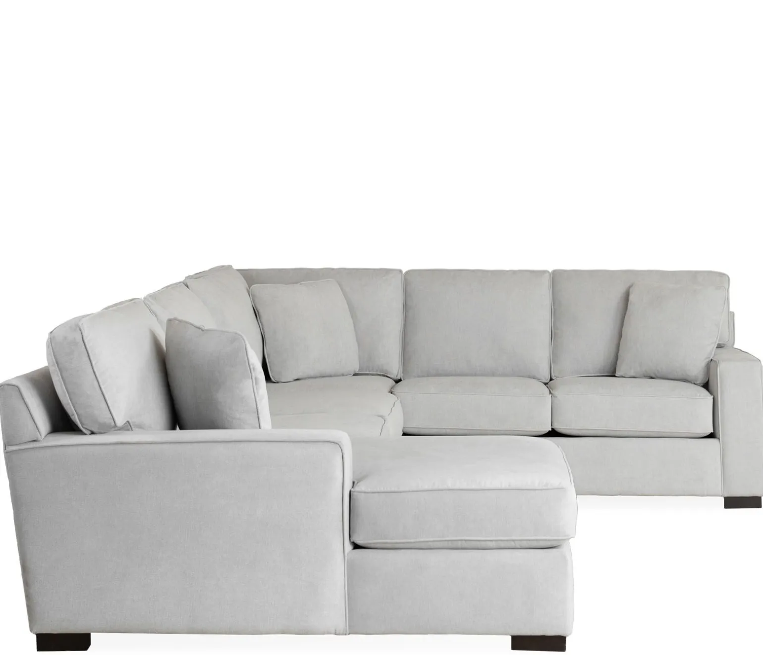 Bedford 3-Piece Sectional - RHF Sofa Sectional, Armless Apt Sofa, & LHF Chaise