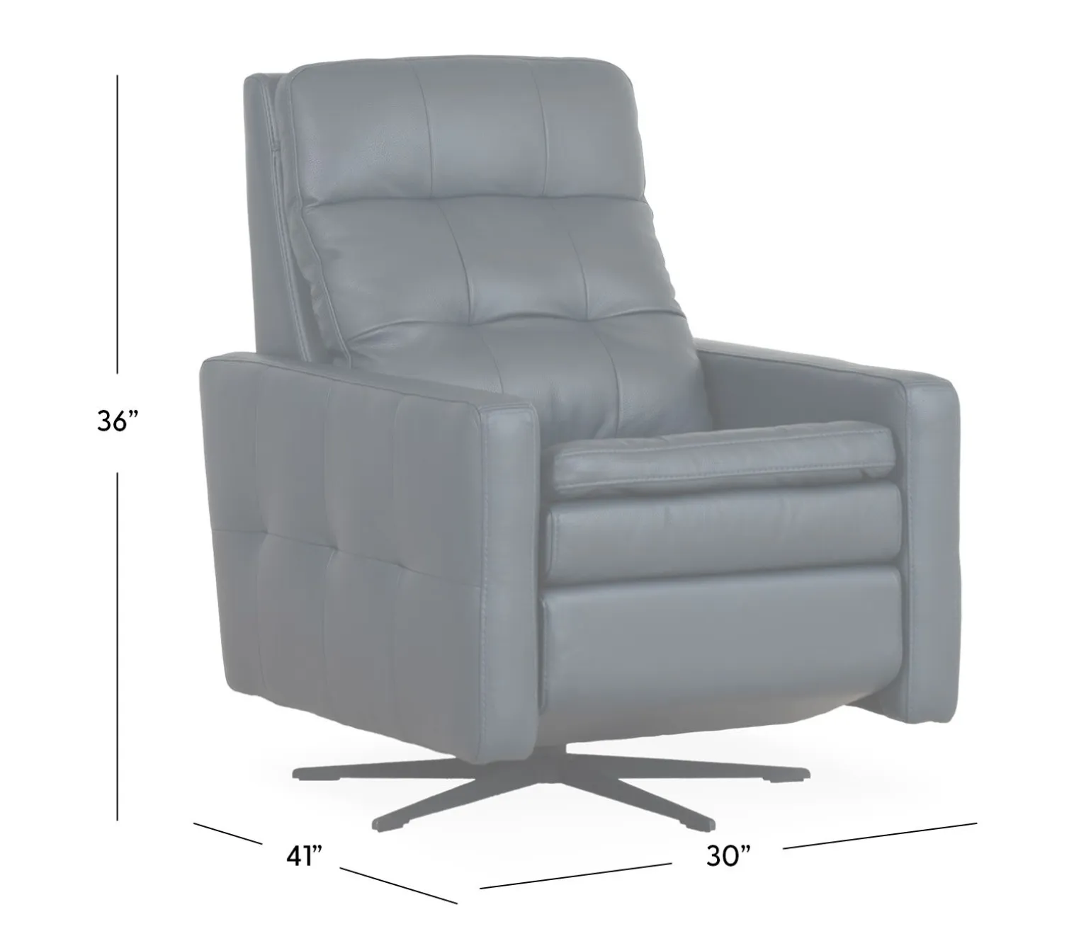 Blaze Medium Power Swivel Recliner