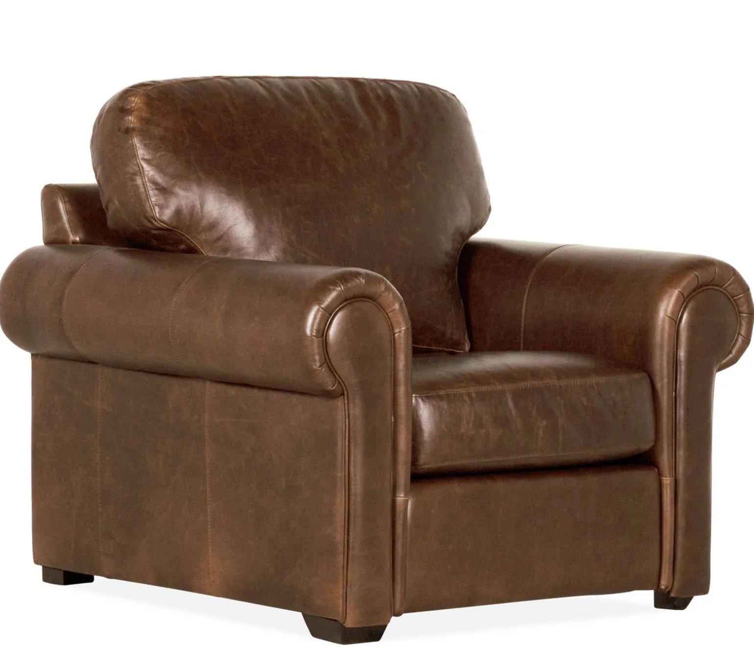Boudreau Leather Chair - Bistro Chocolate