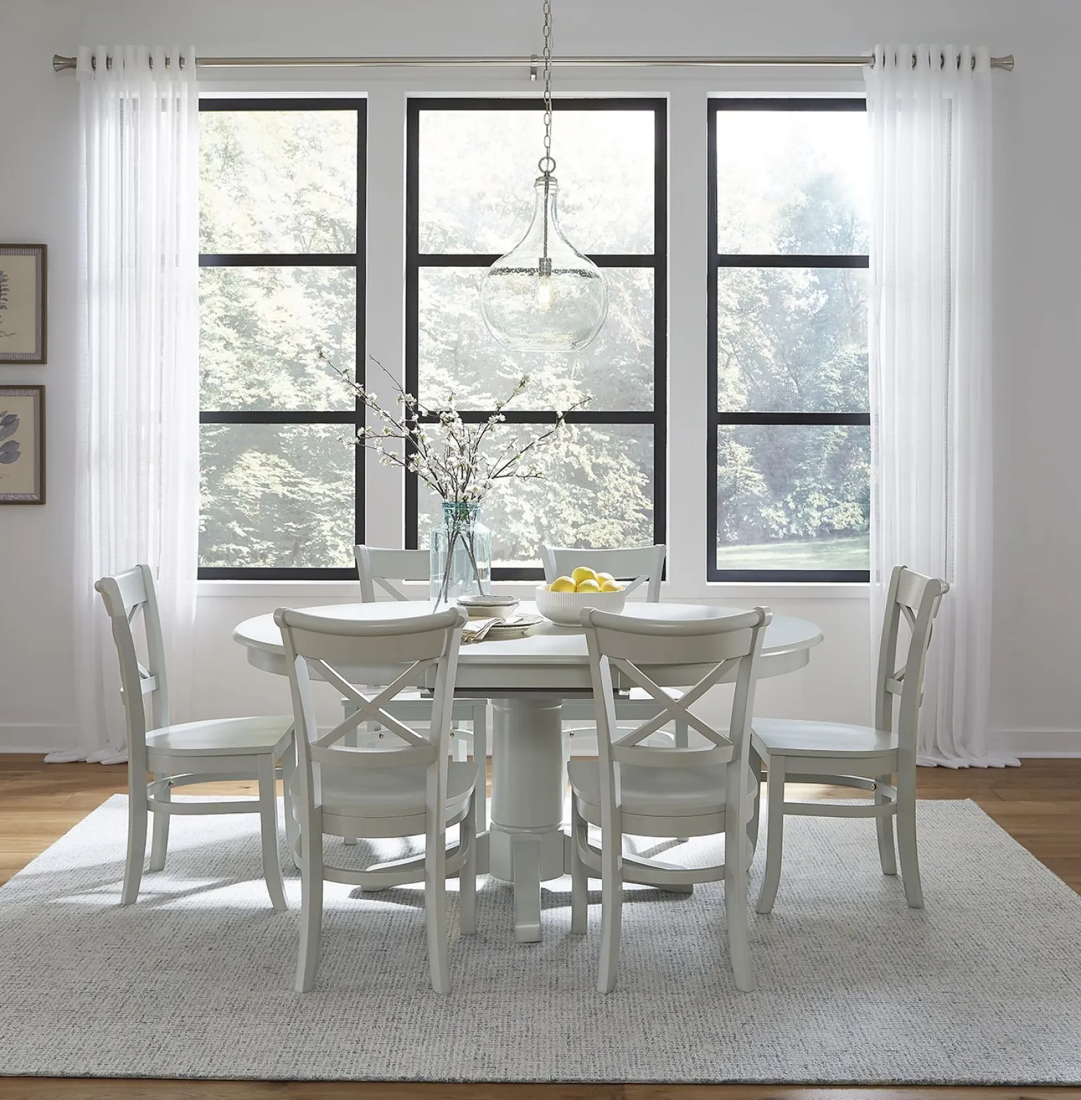 Brentwood 5-Piece Dining Set - Aged Driftwood