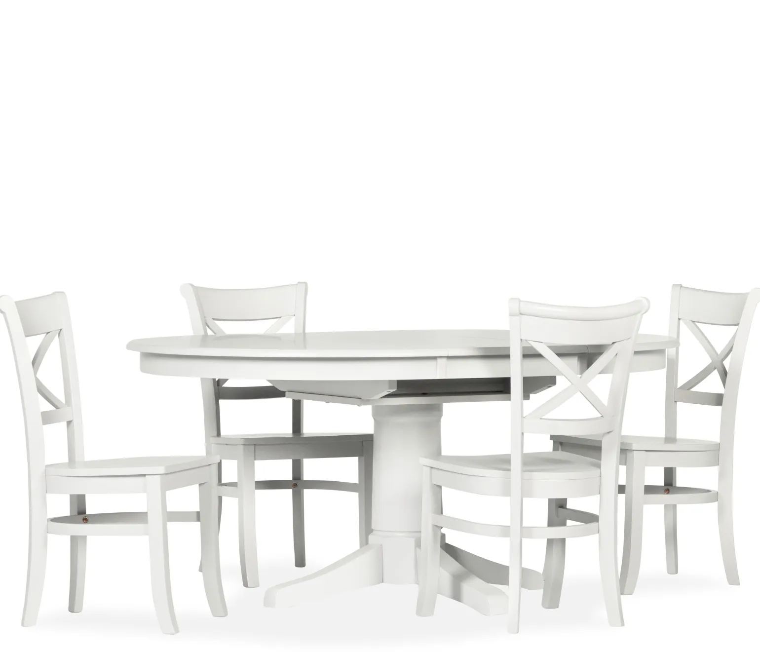 Brentwood 5-Piece Dining Set - Lumina White