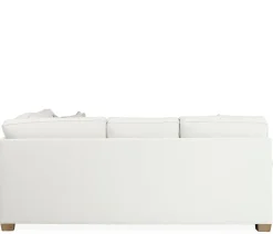 Brunswick 2-Piece Sectional LA Loveseat and RAC Sofa with Corner