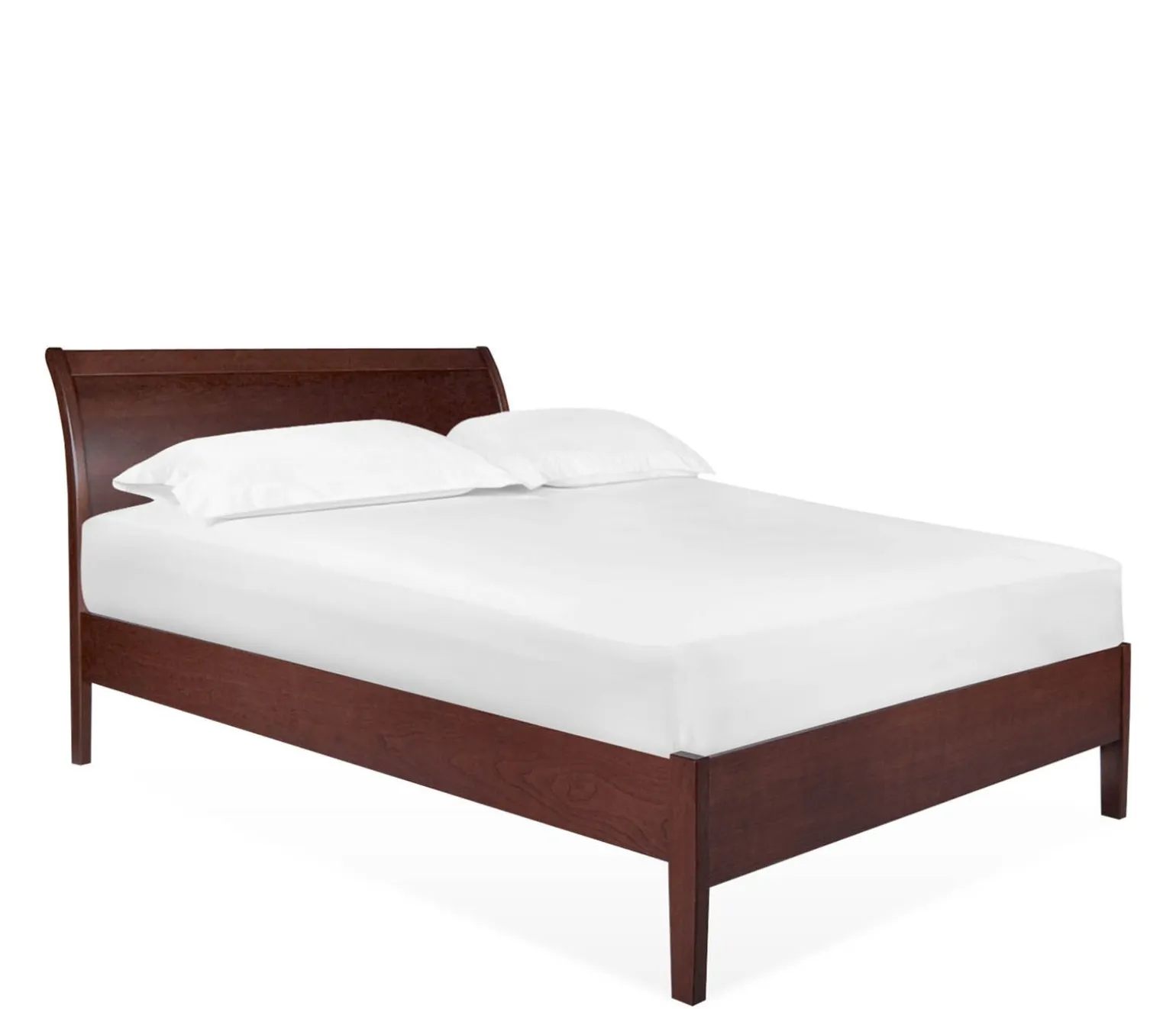 Cascade Queen Platform Bed - Cherry