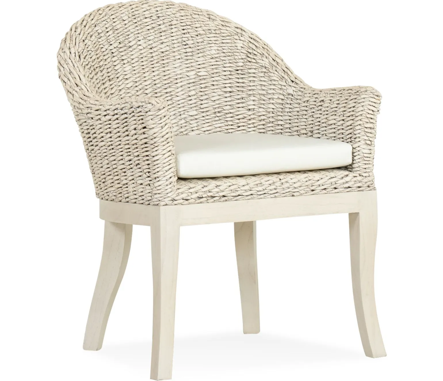 Catalina Accent Chair - Whitewash