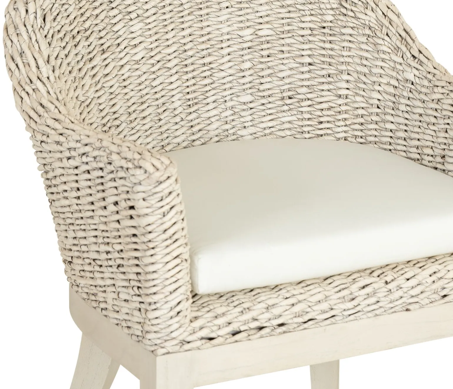 Catalina Accent Chair - Whitewash