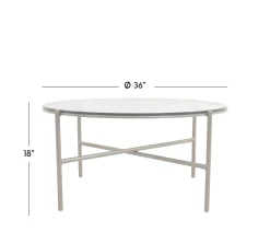 Catania Round Coffee Table