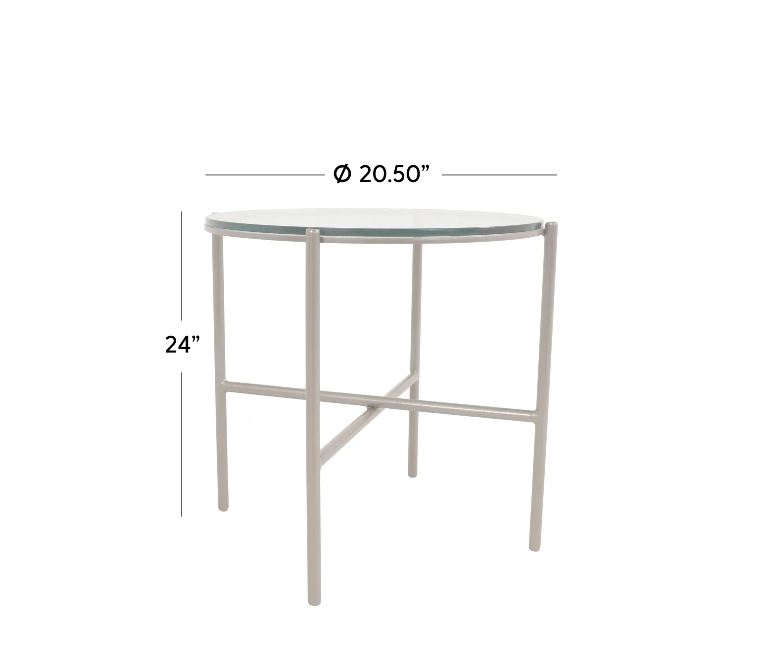 Catania Round Side Table
