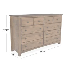 Chelsea II 10-Drawer Dresser