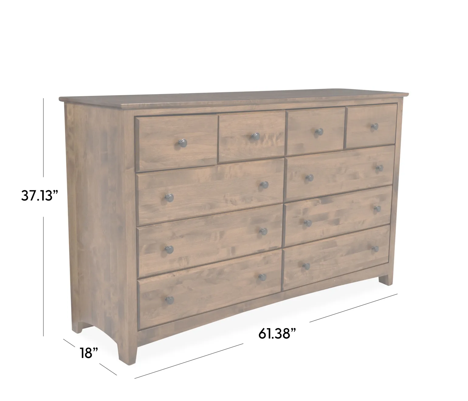 Chelsea II 10-Drawer Dresser