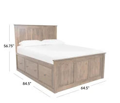 Chelsea II Platform Queen Storage Bed