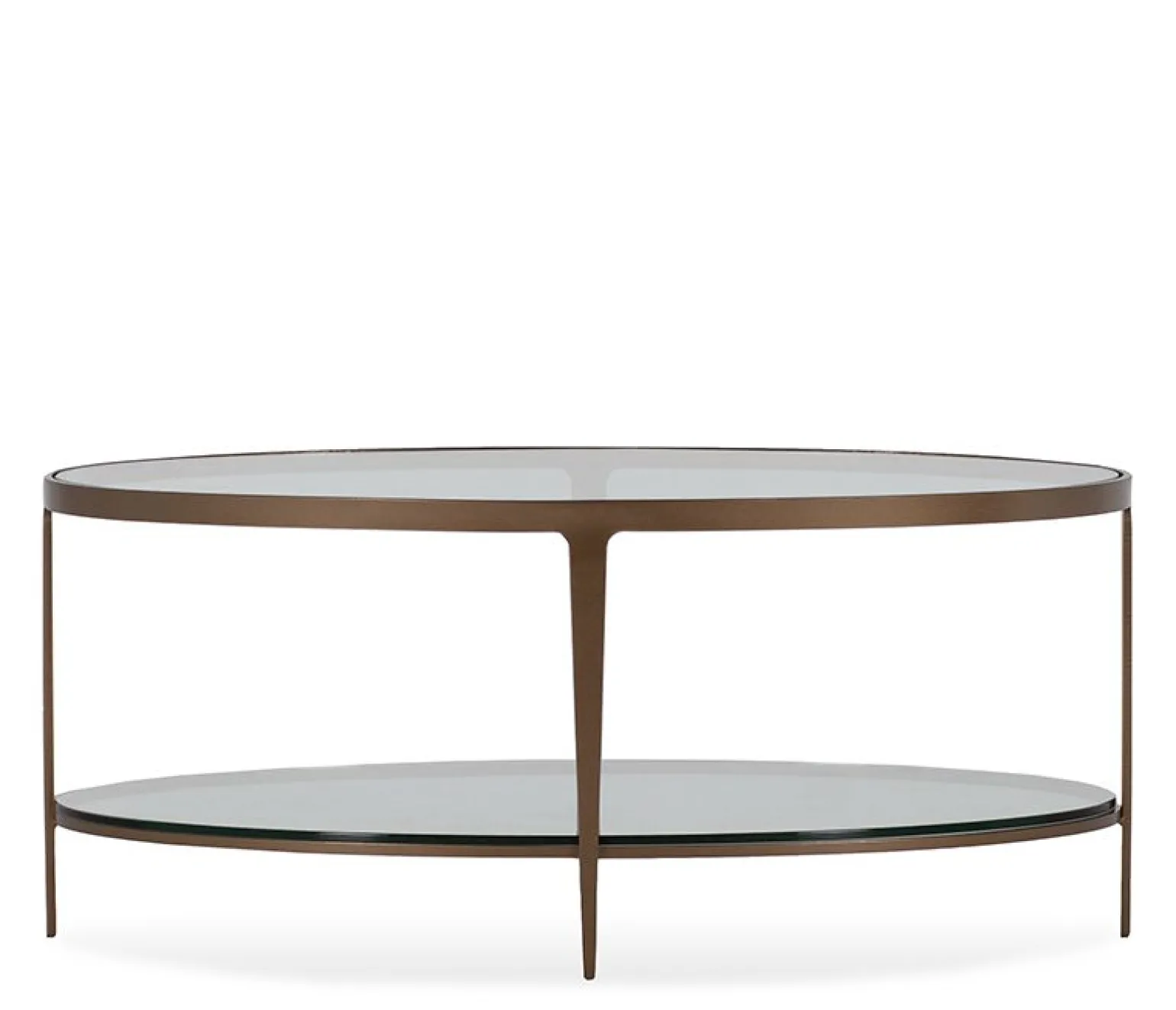 Clooney Oval Coffee Table - Harvest