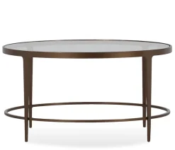 Clooney Round Coffee Table - Harvest