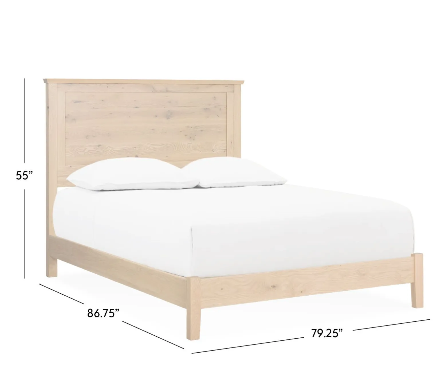 Copenhagen King Bed - Low Footboard