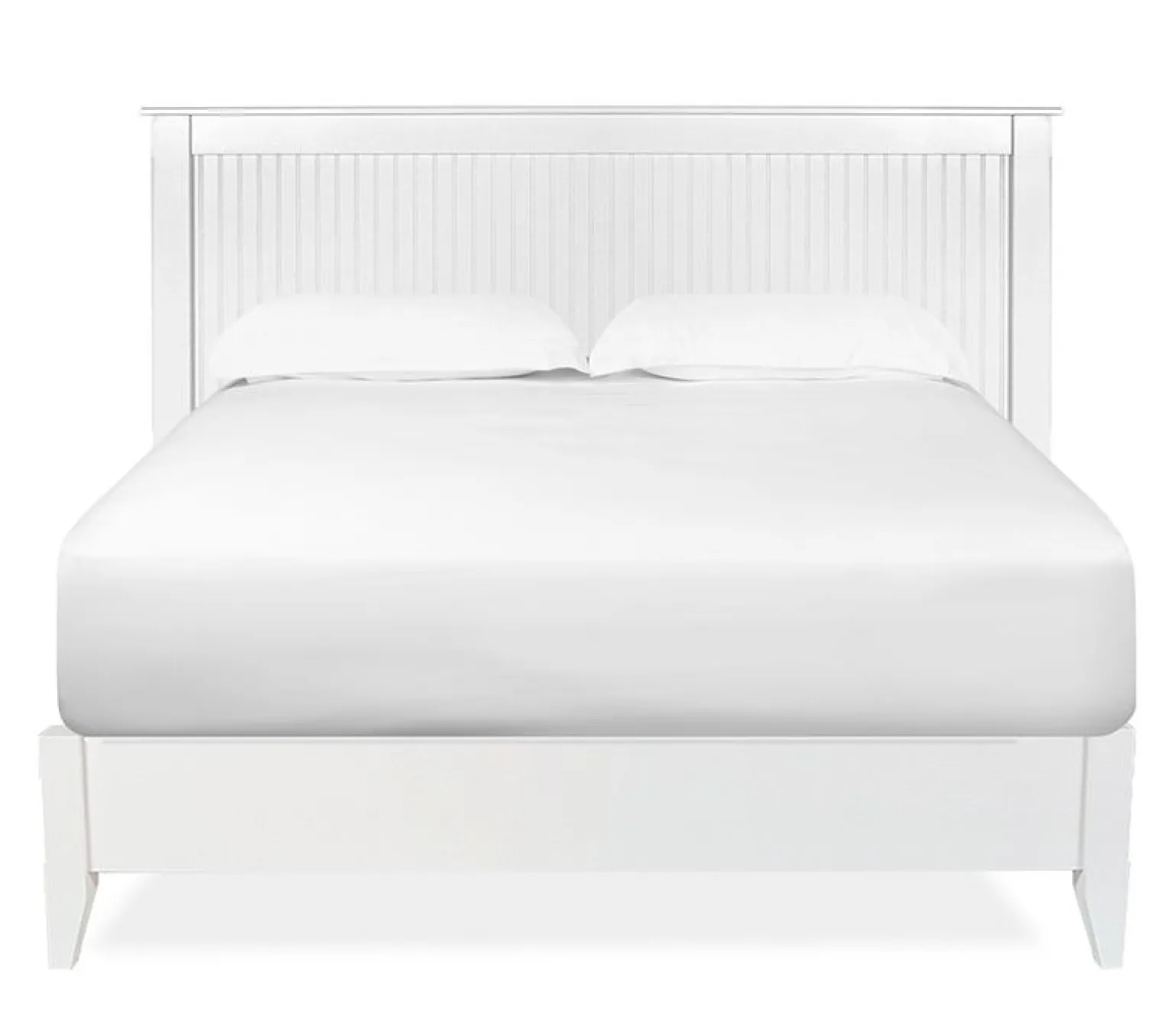 Cottage King Panel Bed with Low Footboard