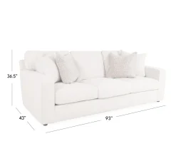 Courtyard Track Arm XL Sofa