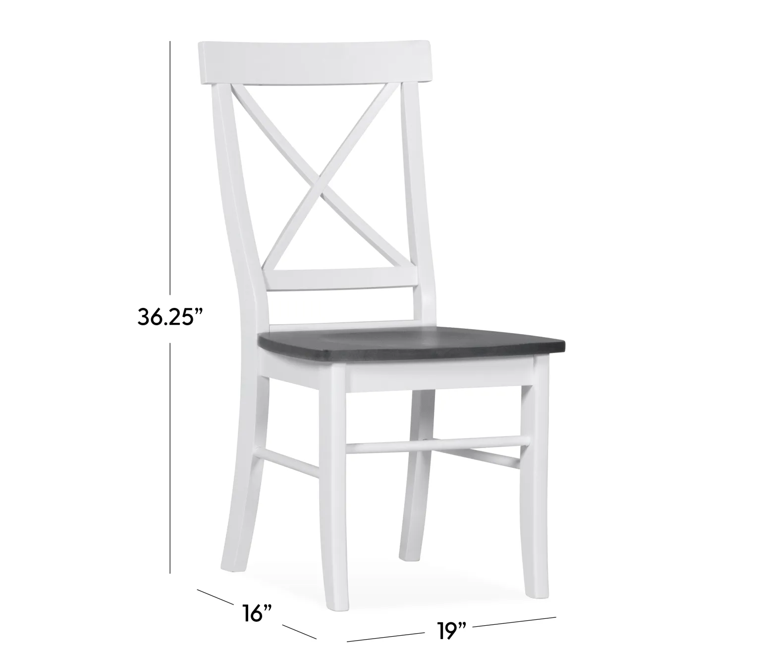 Cove II - 5-Piece Dining Set w/ X-Back Chairs