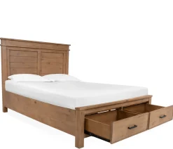 Crawford King Platform Storage Bed