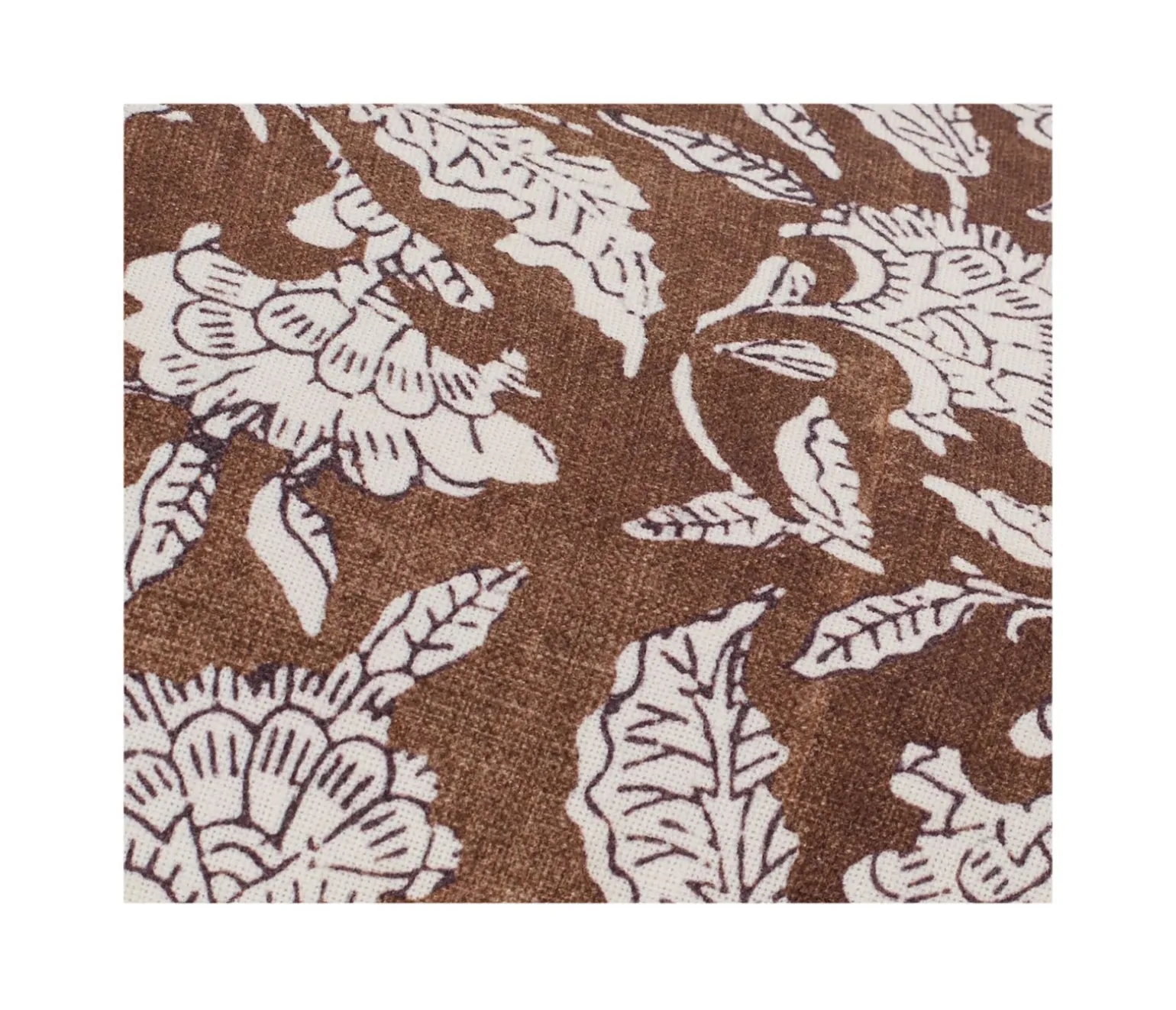 Daisy Rust Pillow