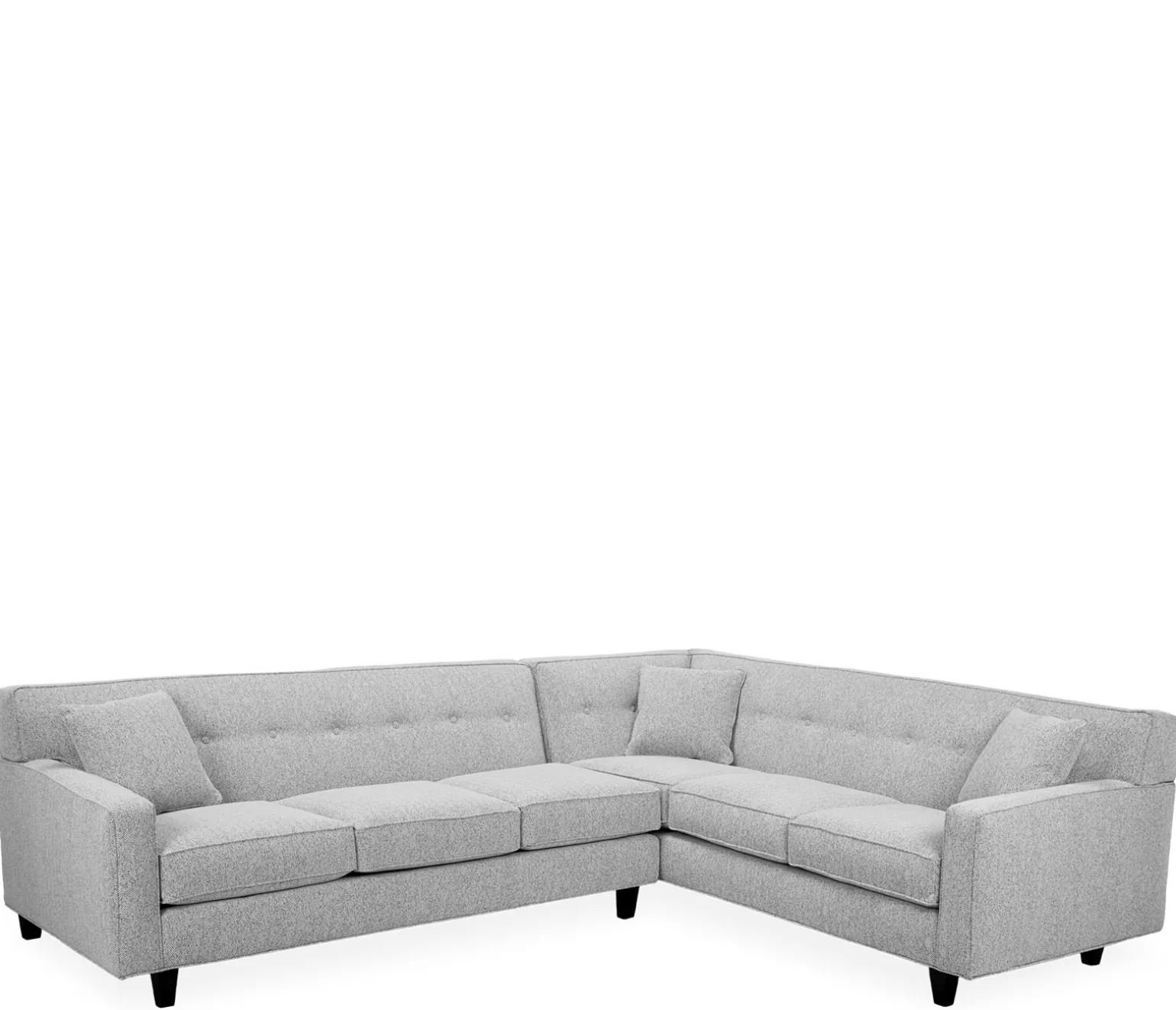 Draper 2-PC Sectional corner sofa LSE, 3 seat end RSE