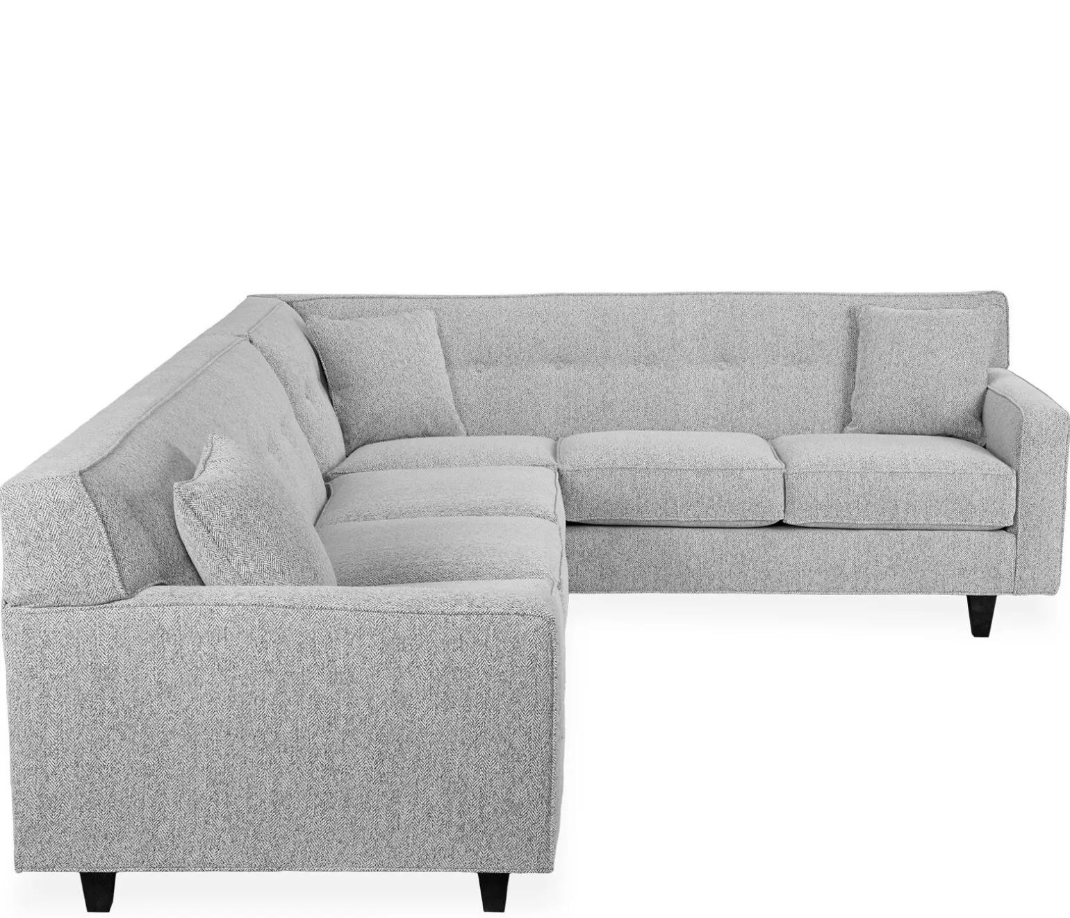 Draper 2-PC Sectional corner sofa LSE, 3 seat end RSE