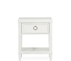 Duxbury Bedside Table - Shell White