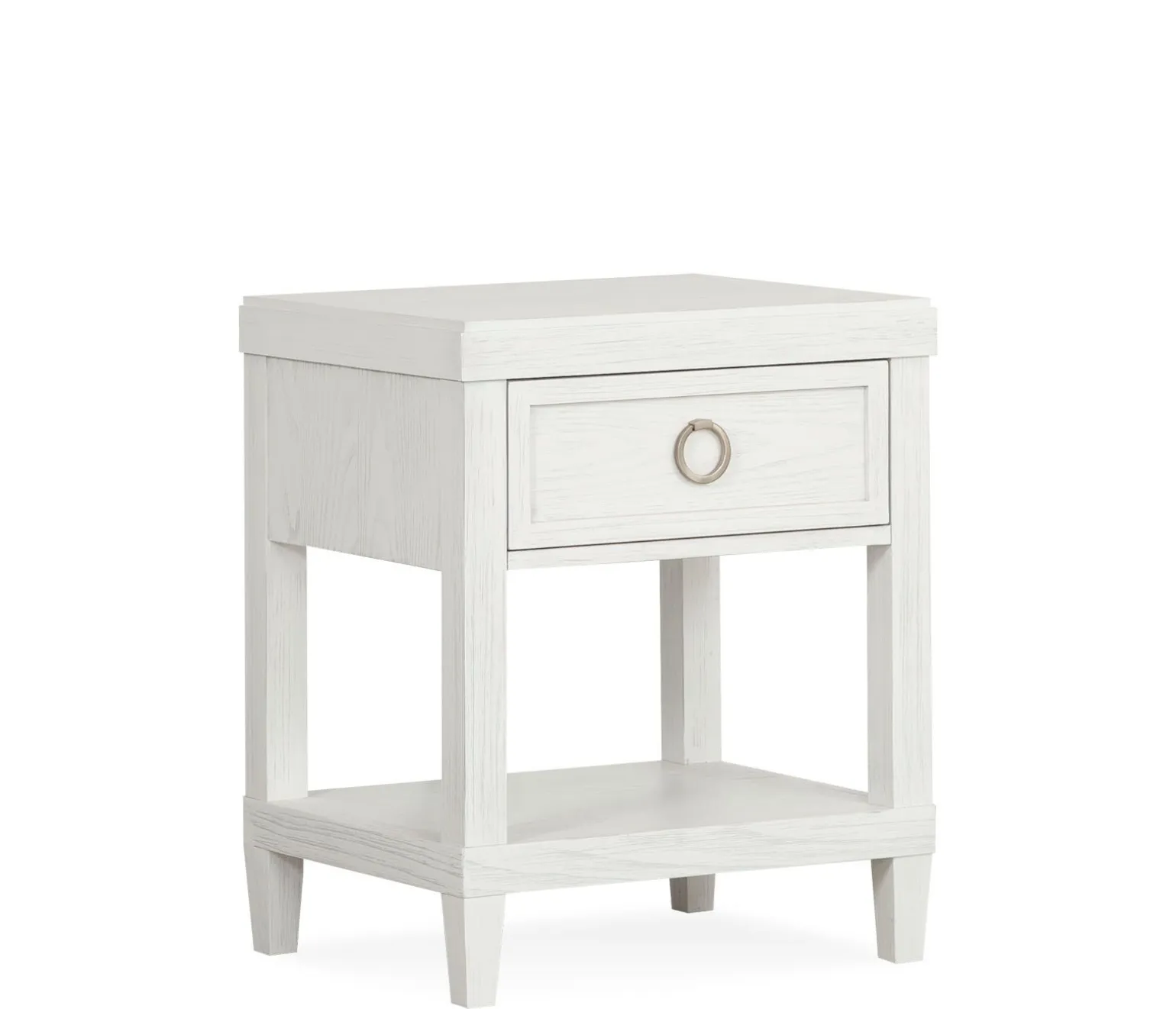 Duxbury Bedside Table - Shell White