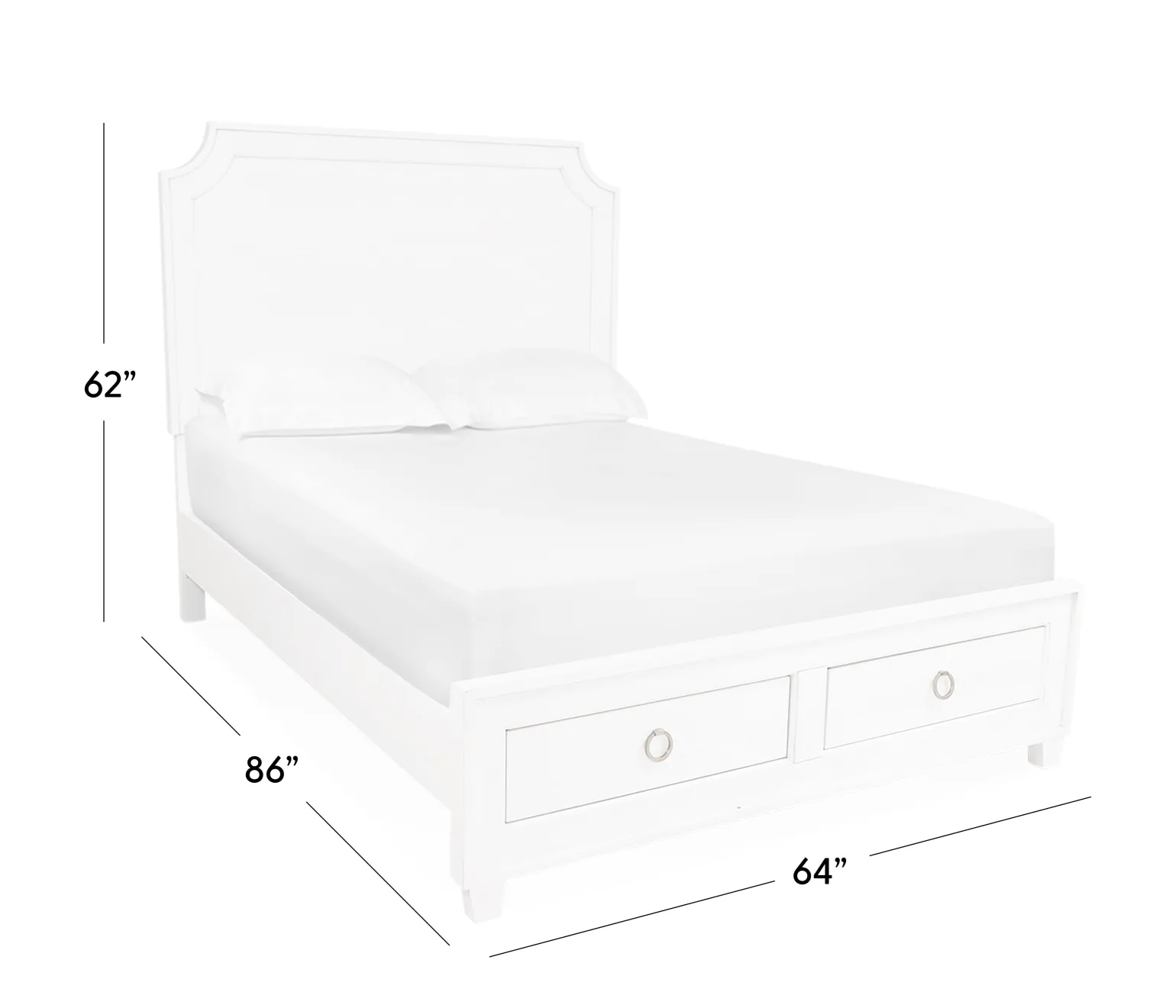 Duxbury Queen Platform Storage Bed