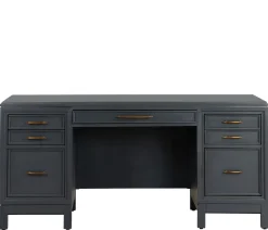 Evans Executive Desk - Midnight