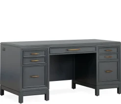 Evans Executive Desk - Midnight