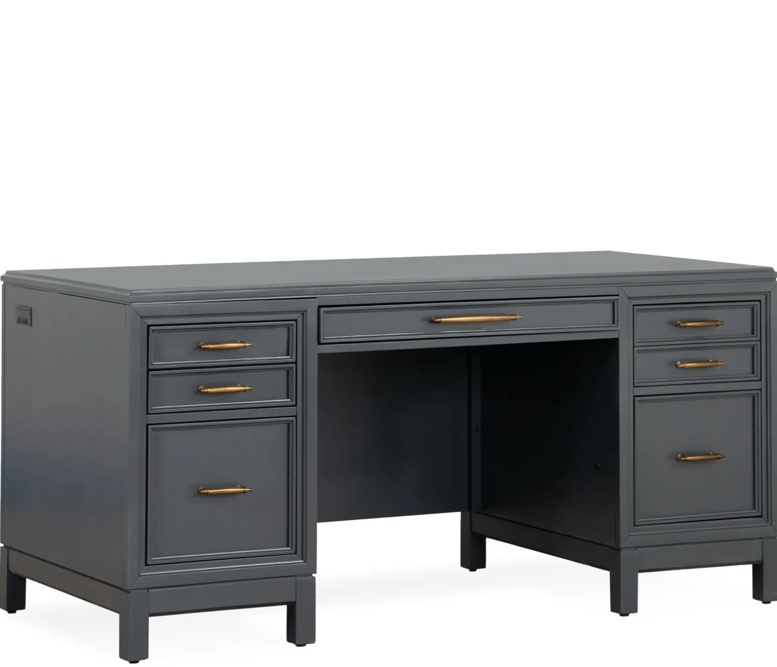 Evans Executive Desk - Midnight